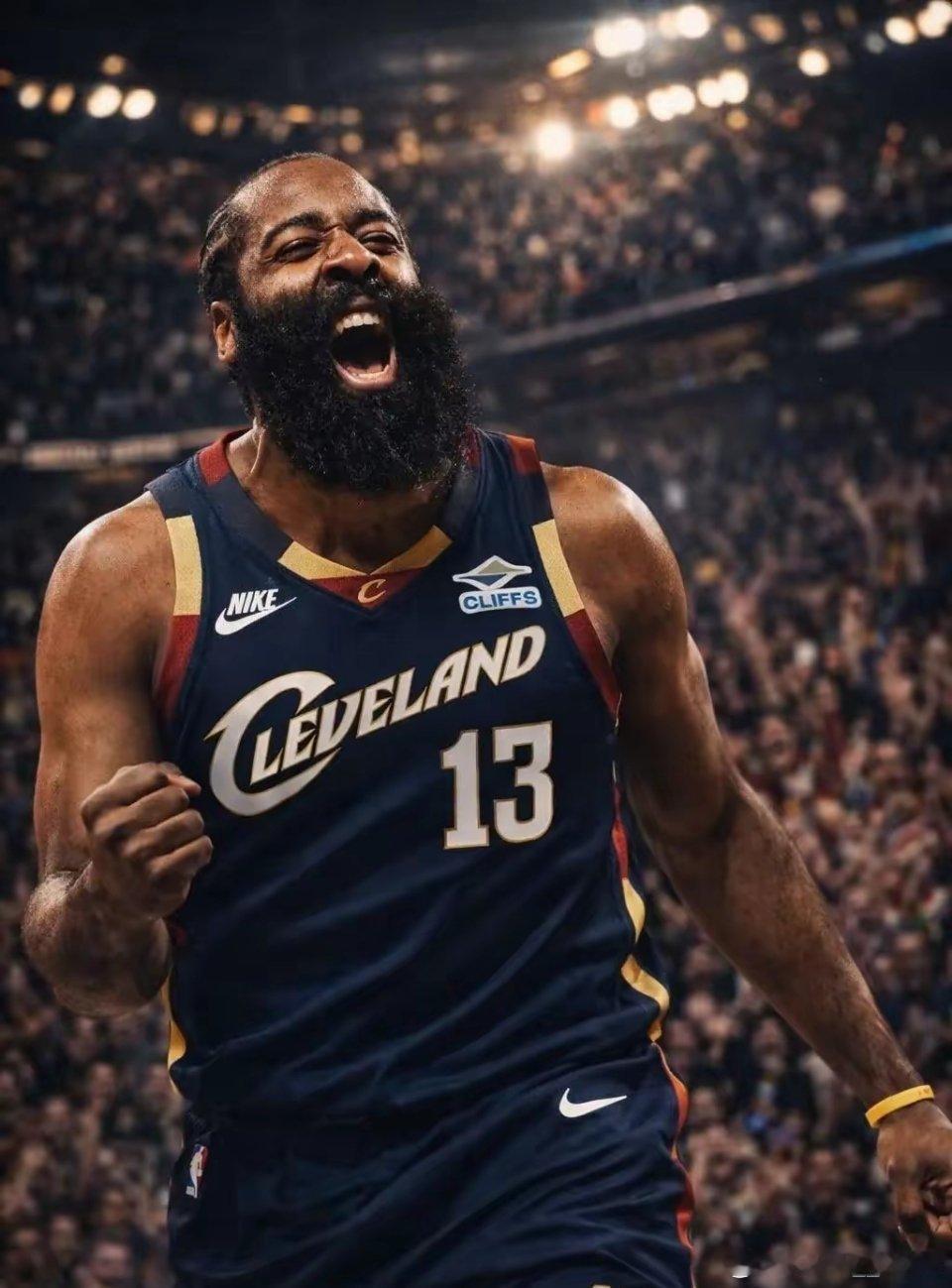 希望哈登能在骑士拿一个总冠军吧！ 