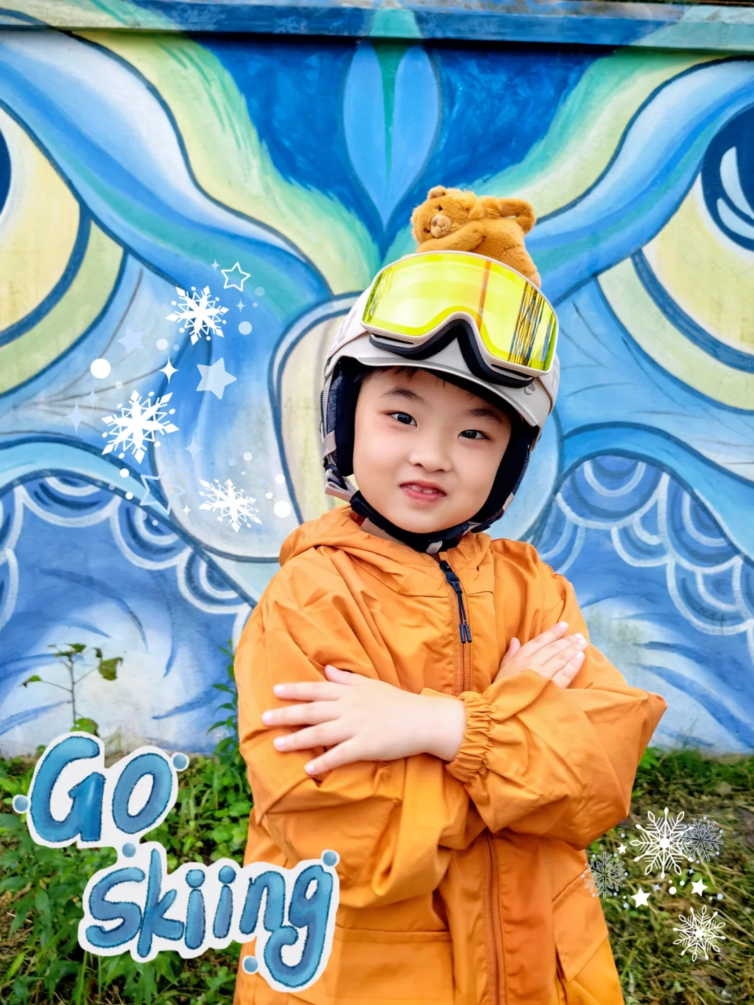 雪季开板在即，有颜有面来做显眼包