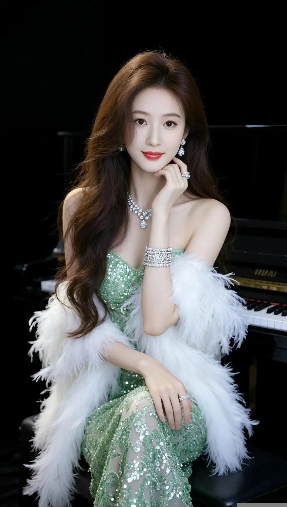 AI冷艳肖像写真 ai创作