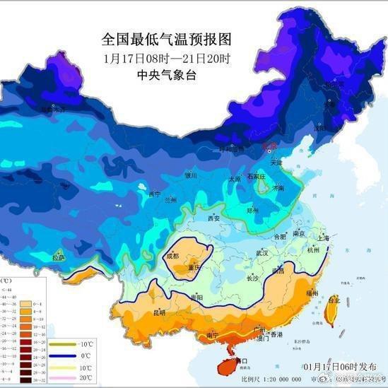 今年滴这个三九四九 是嘎嘎嘎嘎滴冷啊......《寒潮预警！我国大部将现大风降温