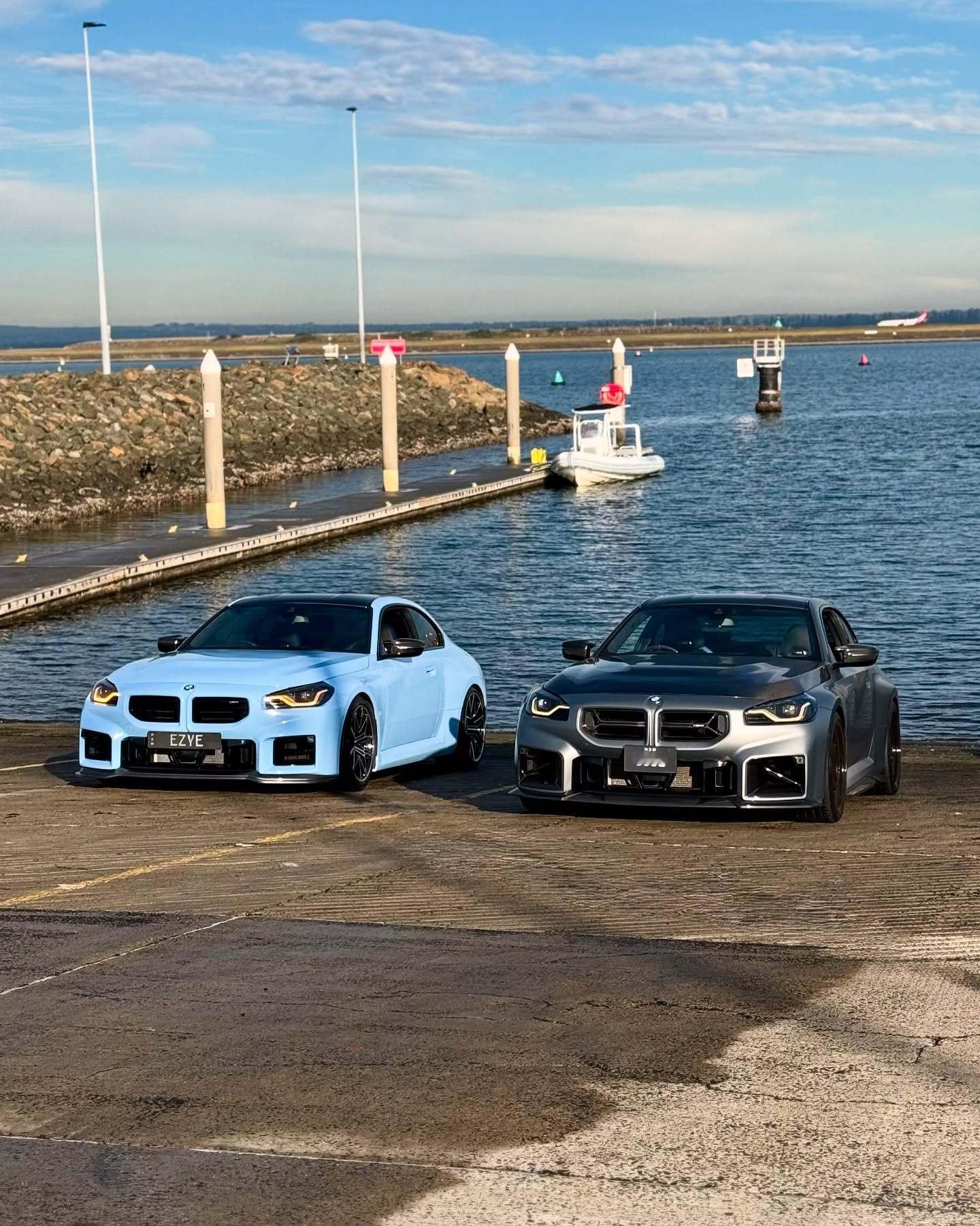 冰冻灰和赞比德福涂装G87，你选哪个？bmwsky[超话]宝马[超话]宝马M2[