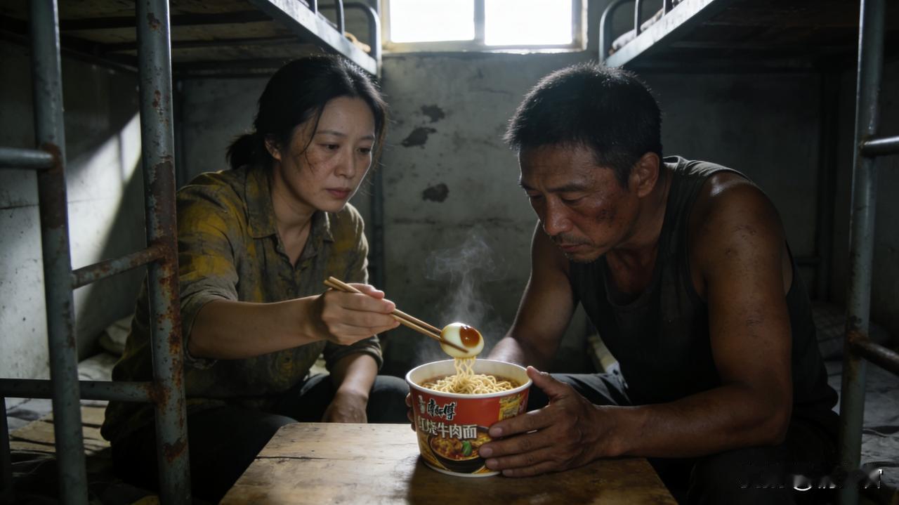 刷到百色工地那对搭伙过日子的男女，心里堵得慌😮‍💨
男的46女的42，各自老