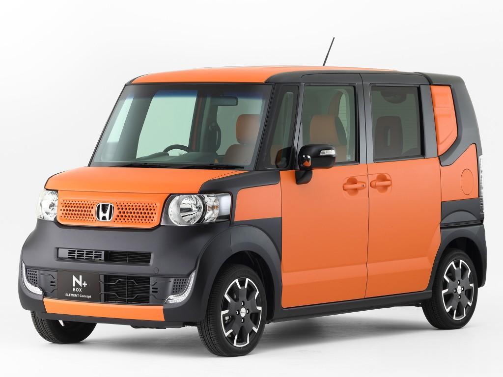 2014年本田N Box+ Element 概念车，这应该叫啥？积木范儿？