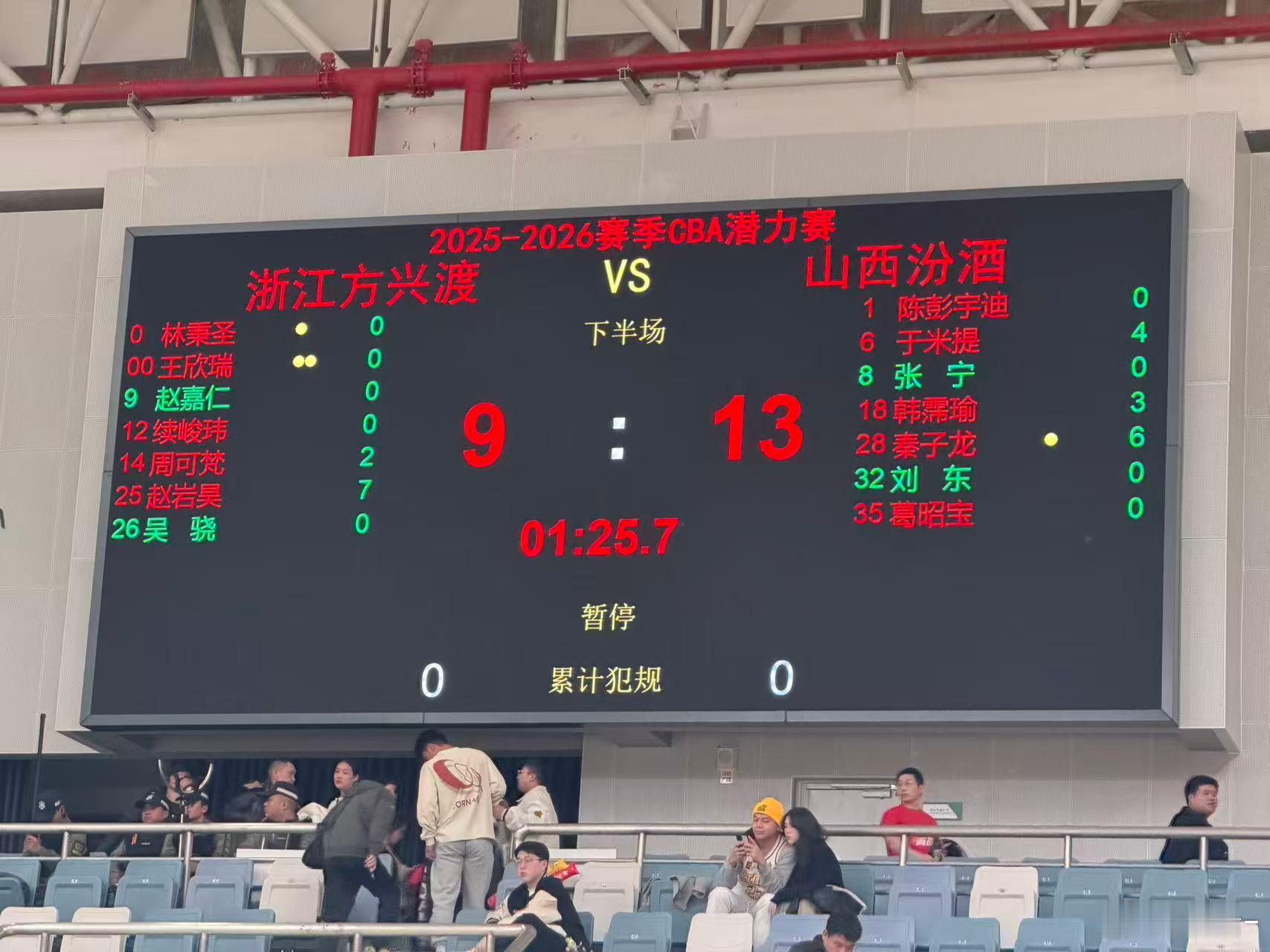 cba潜力赛来了 CBA历史首次潜力赛来了！赵岩昊、葛昭宝都打上了广厦：林秉圣、