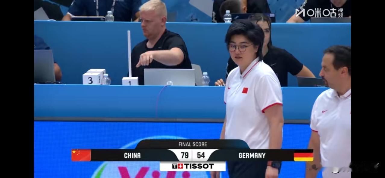 2026U17女篮世界杯B组第二场比赛，中国U17女篮以79-54战胜德国女U1