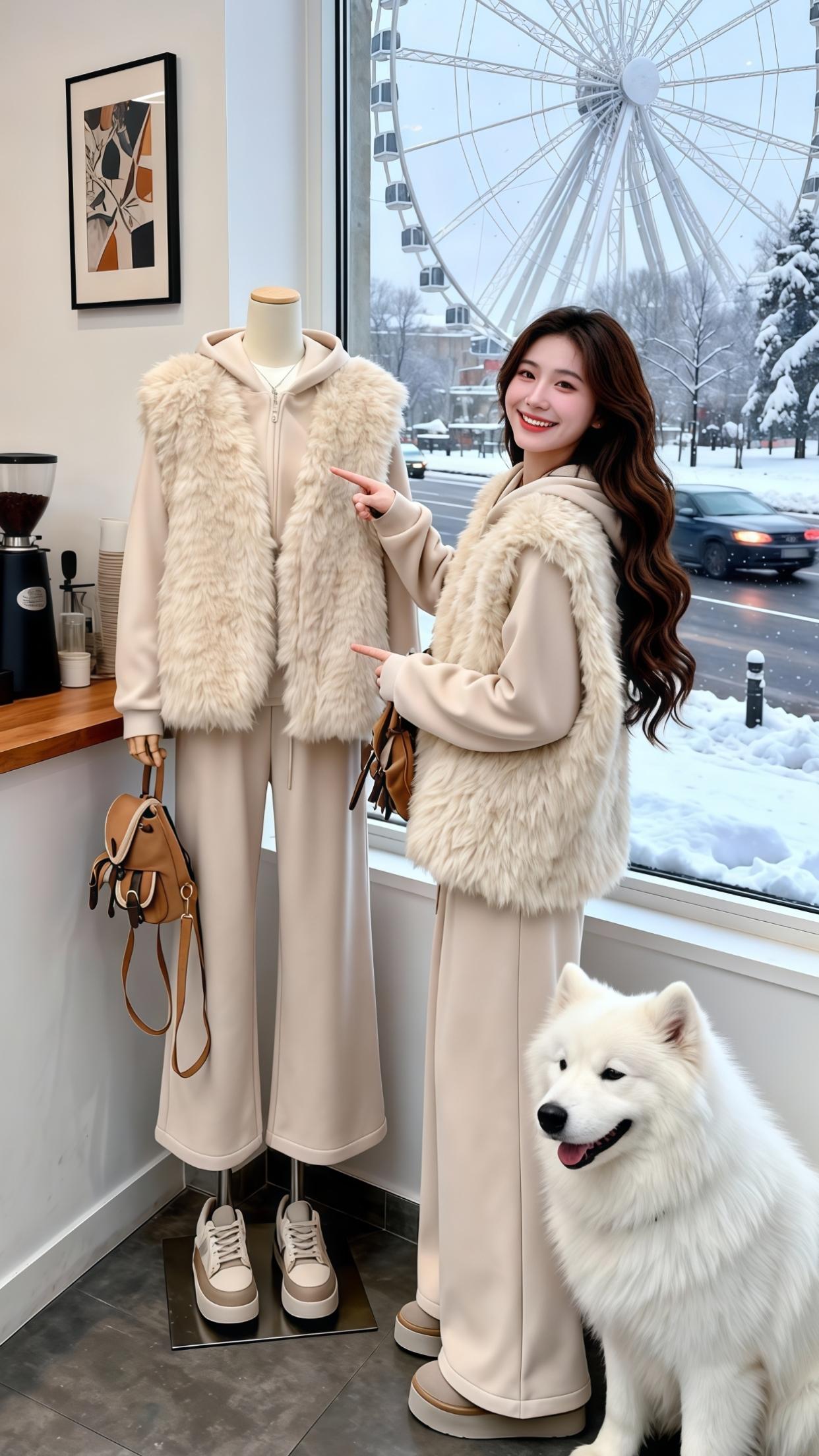 慵懒风穿搭  精致穿搭 韩系穿搭 套装显瘦穿搭 减龄气质