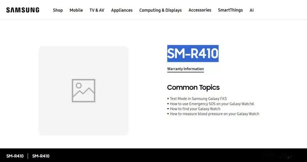 SM-R410 被命名 Galaxy Buds Core，是三星产品线中继 SM