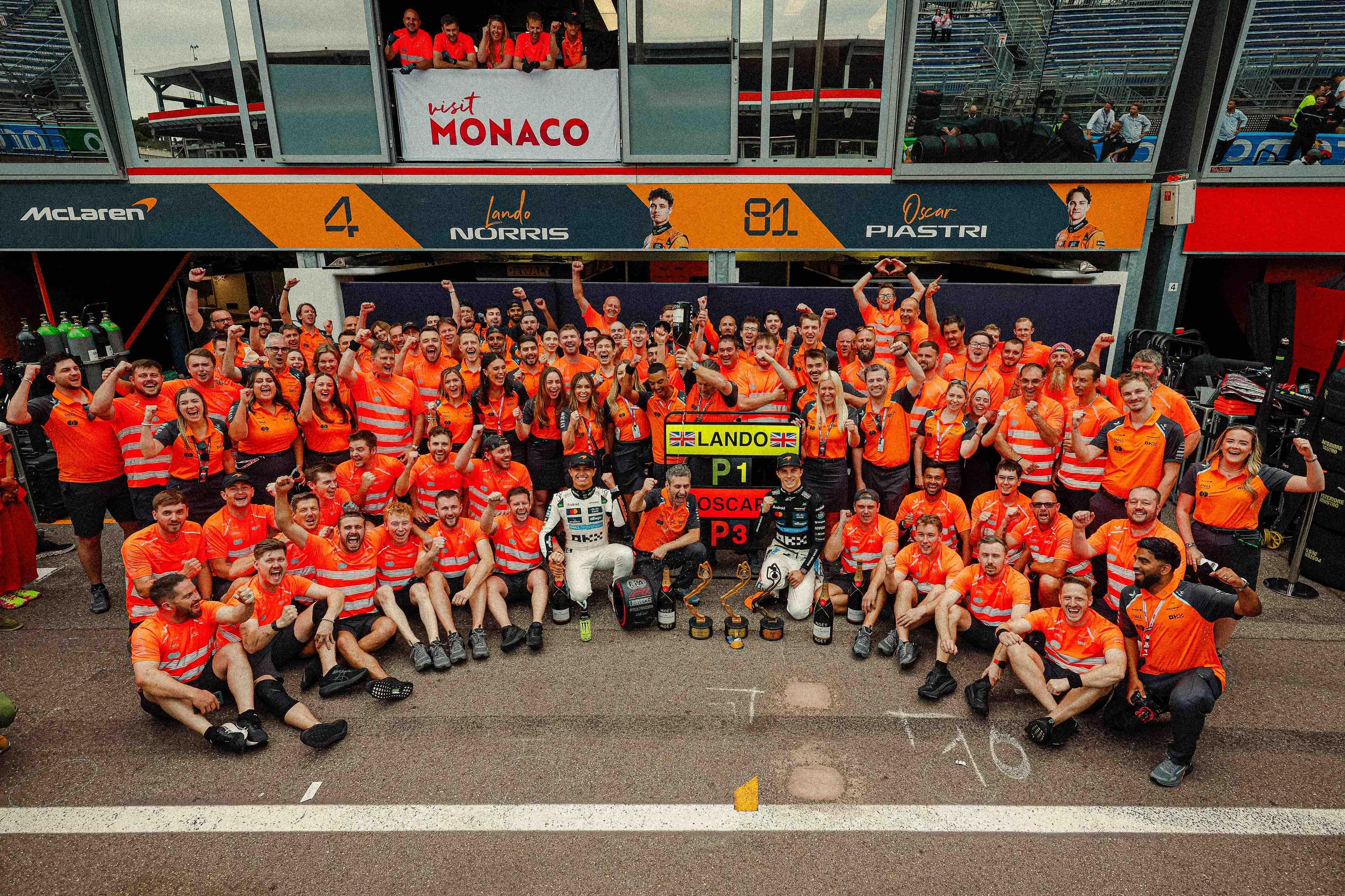 F1冷数据 诺里斯近期在3位主要竞争对手的主场全部获胜2025年摩纳哥站：勒克莱