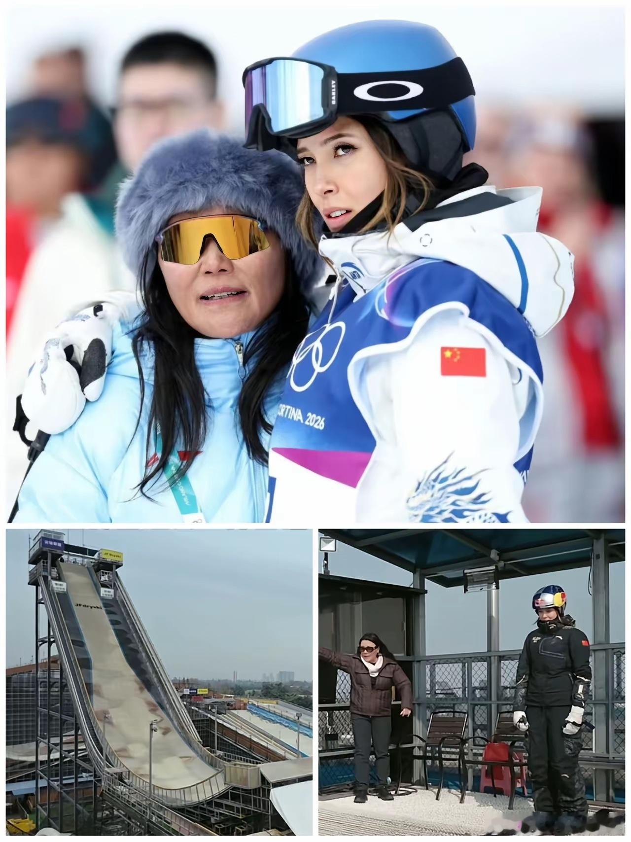 世上只有妈妈好，别人都在关心谷爱凌飞的高不高，拿的奖牌多不多，但是发现没，只有谷