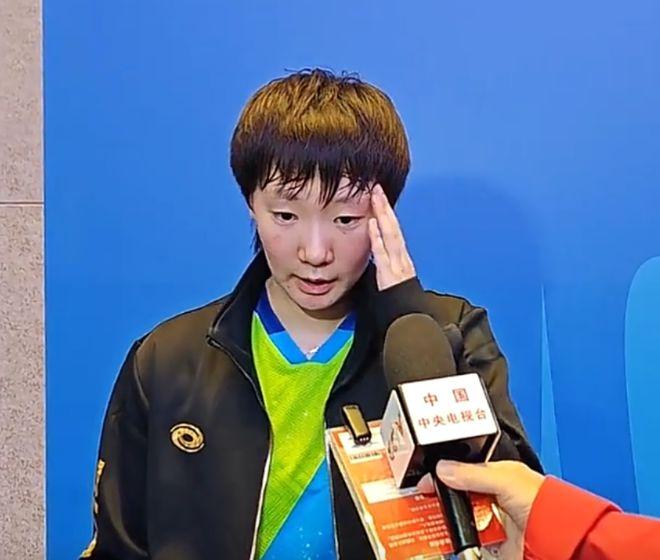 17天五次战胜张本美和的曼昱，被问道：为什么打得这么狠？曼昱是这样回答的，她表示