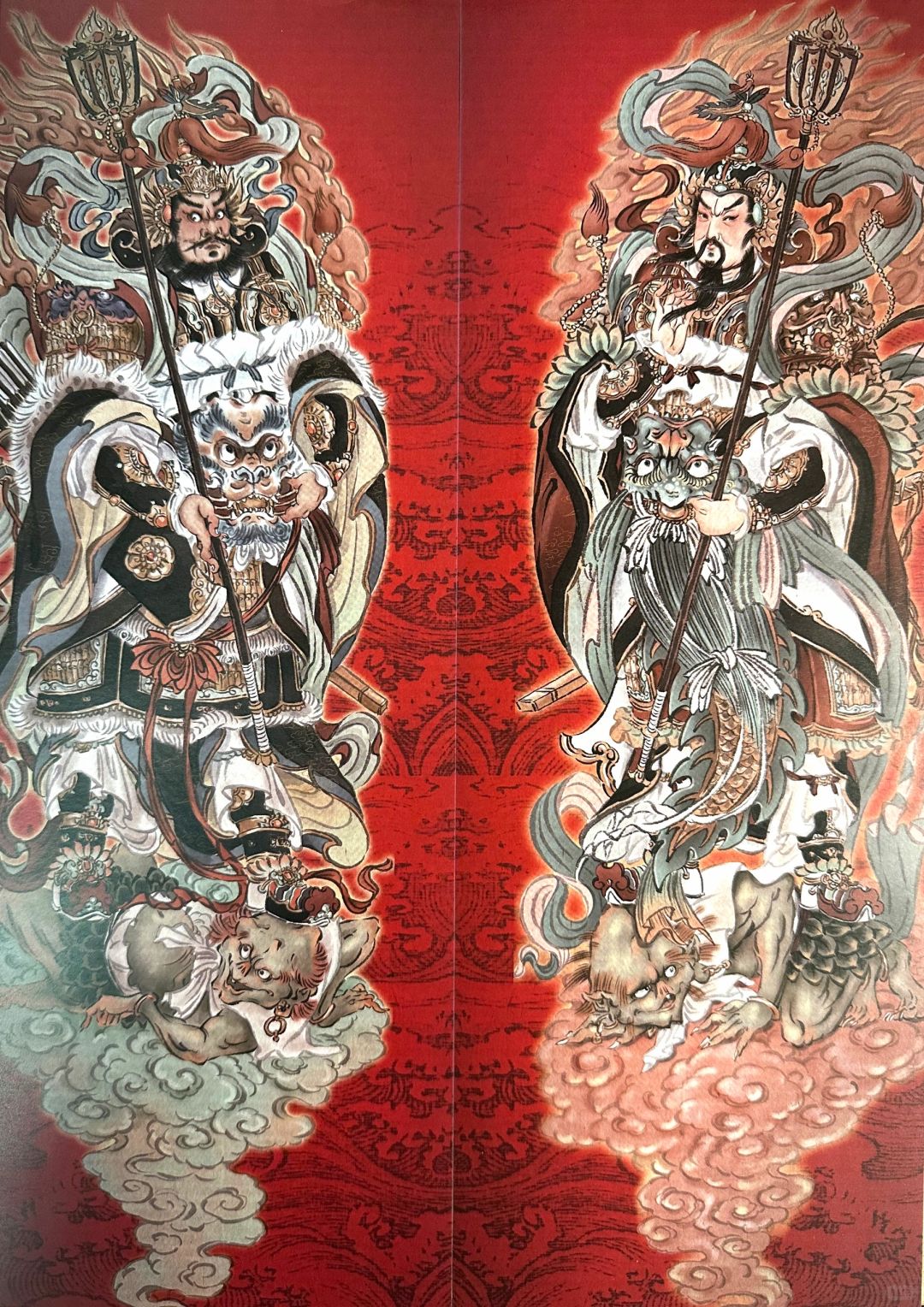 中国神仙画譜 装饰画 彫仙老师绘画作品