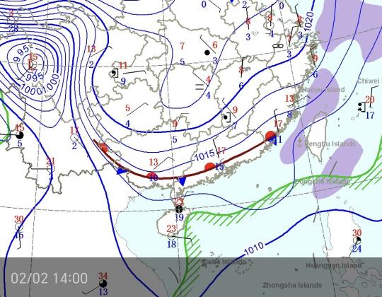 冷空气正影响广东，初六再次转寒冷