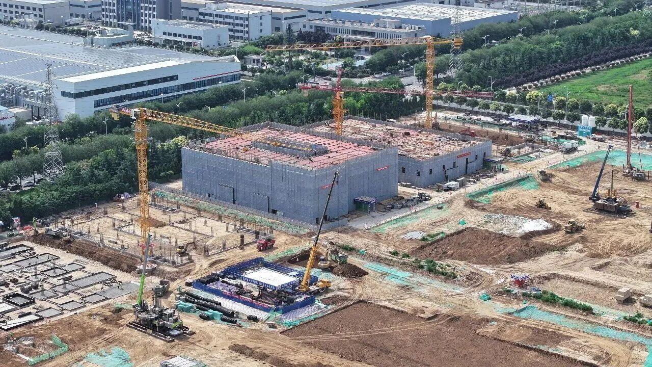最新消息！西安经开区的新一代高技术装备科研生产配套中心项目建设全速推进，目前部分