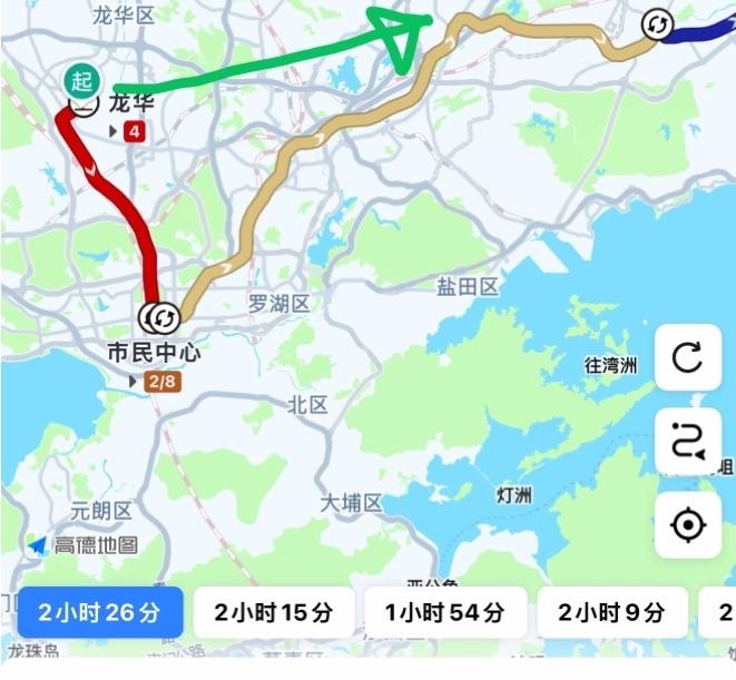 深圳需要一条龙华到龙岗的地铁
为何没有一条龙华直通龙岗的地铁，每次从坪山去龙华，
