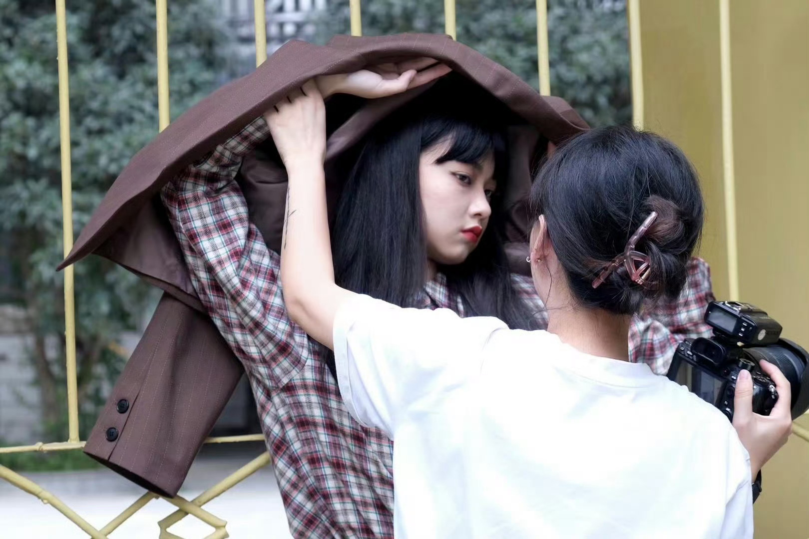 拍摄结束🔚今日主题：给小松菜奈拍照是什么体验？小姐姐说这是她最喜欢的一组约拍！