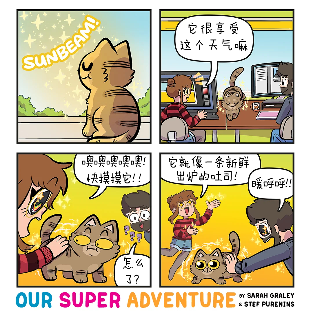 小贴士：如果你把房间里的暖气调低一点，你的猫就会依偎在你身边，而你可以假装这是因