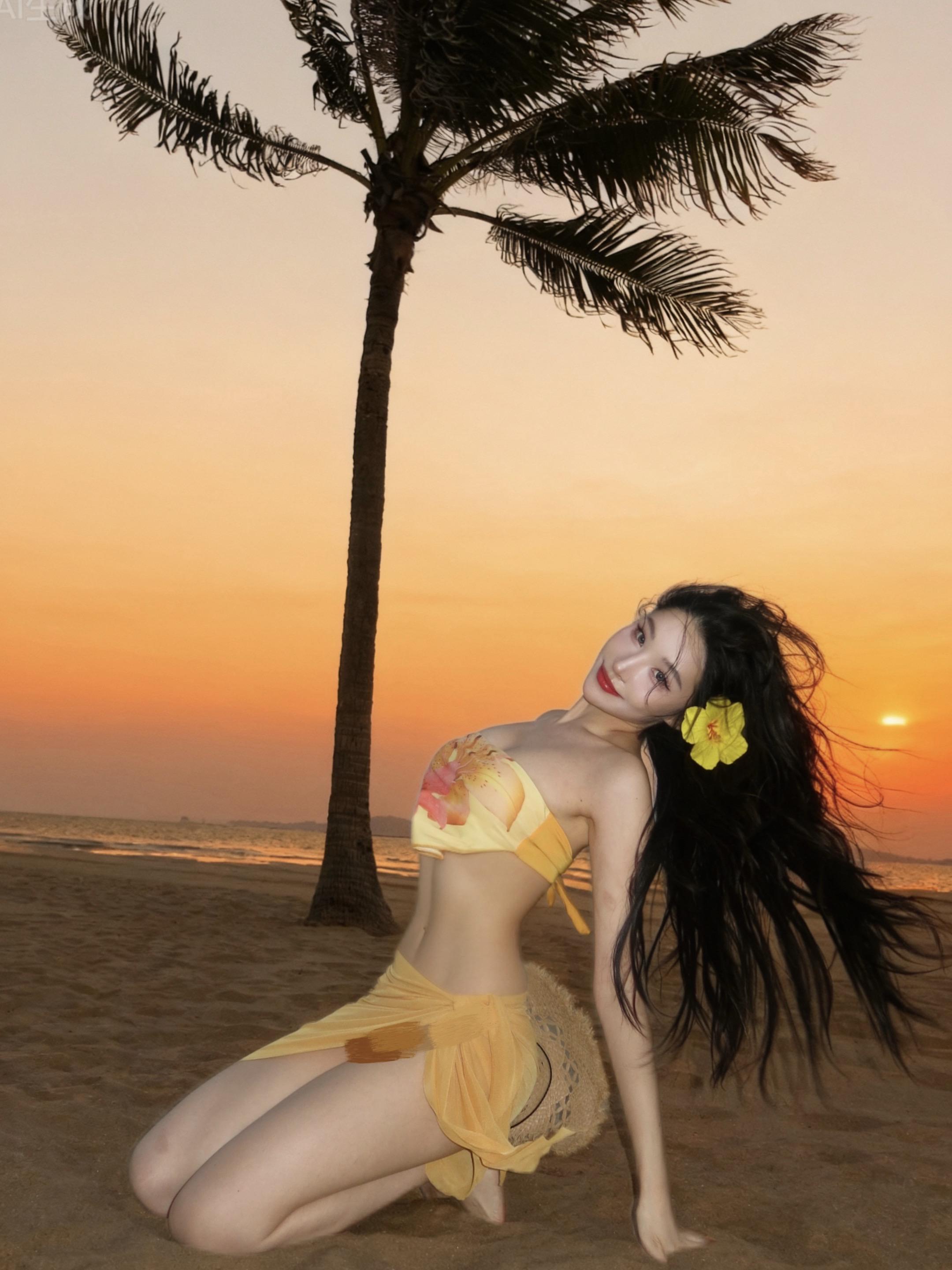 🌄拍到了人生日落。