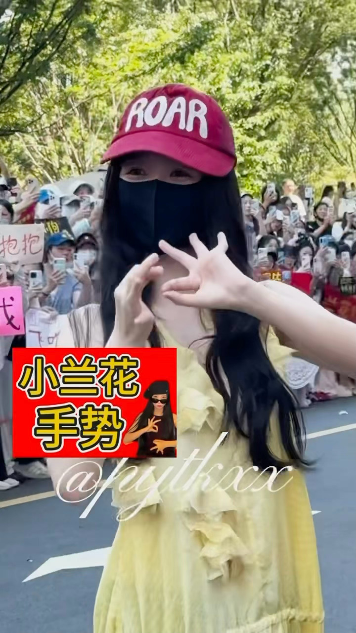 虞书欣进妆上班路做了小兰花结印手势没有人会比虞书欣更爱小兰花！小兰花生日快乐～虞