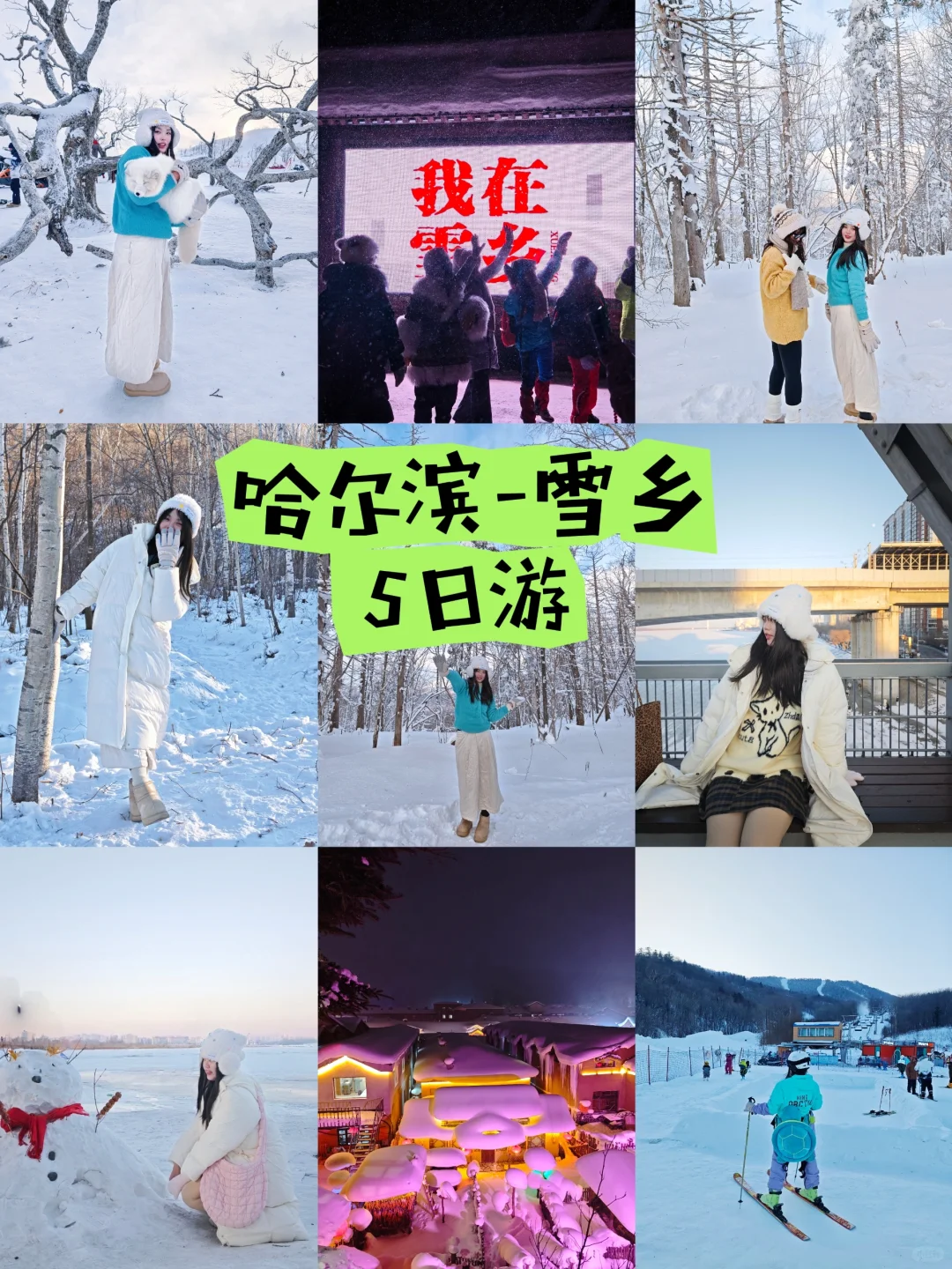 哈尔滨-雪乡五天四夜超全攻略☃️！