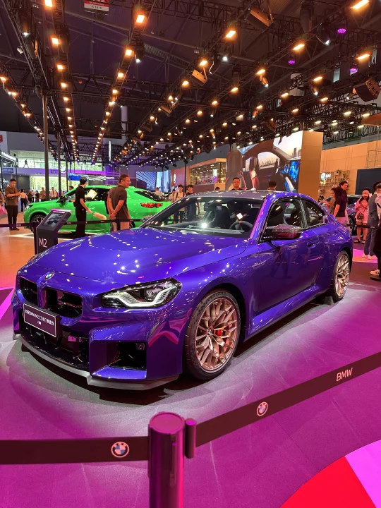 成都车展-宝马展台