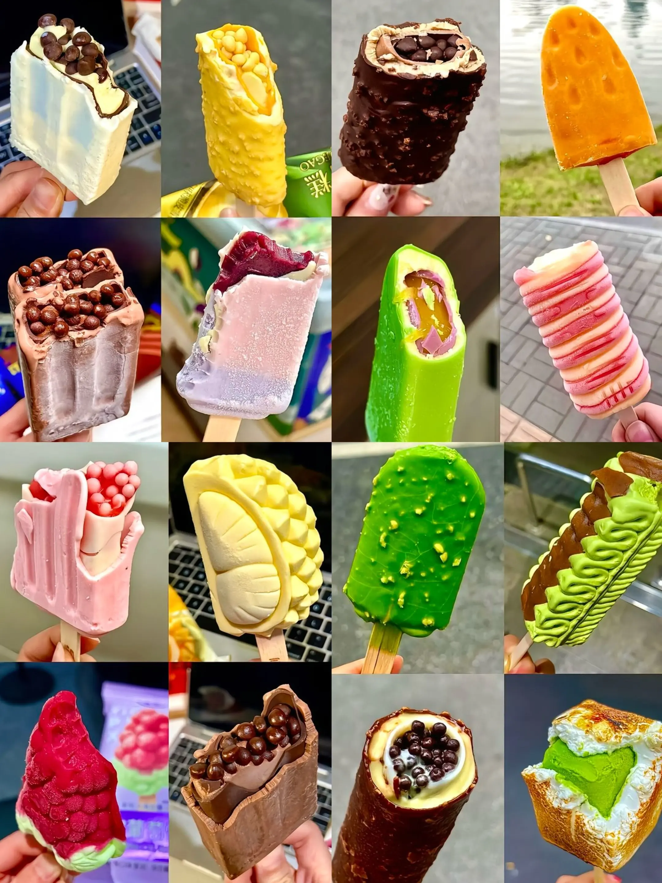 已经期待夏天和好朋友一起吃雪糕的样子啦