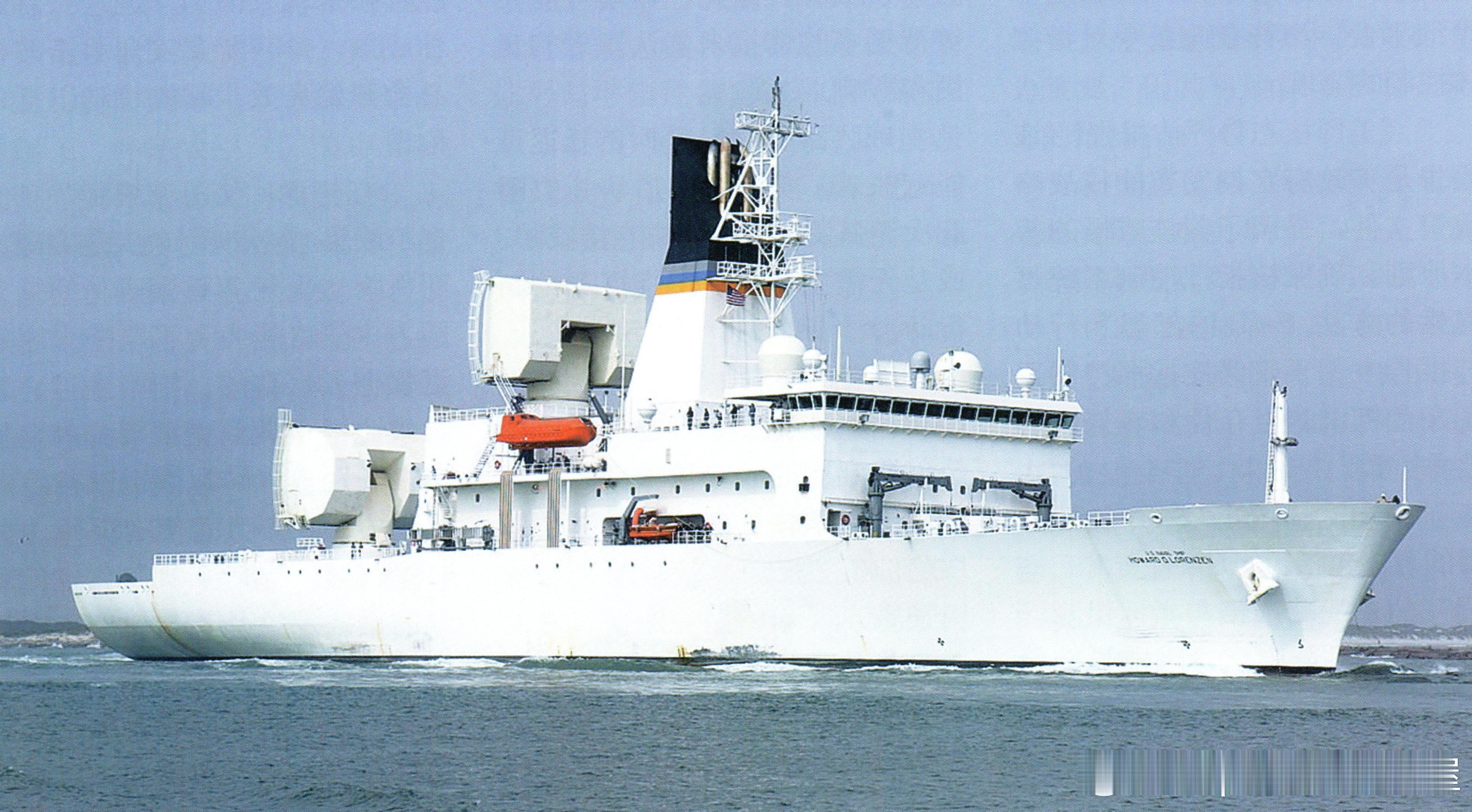 2023年4月27日美军导弹测量船T-AGM-25 Howard O. Lore