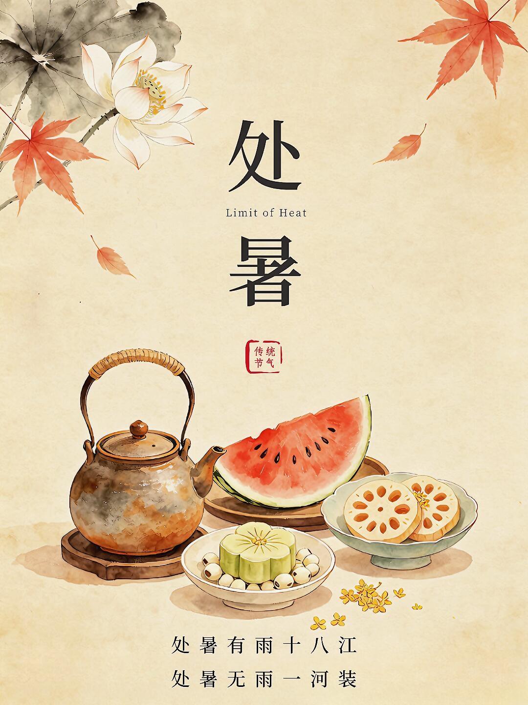 时至2026处暑，暑气渐止，新凉登场🍃。经过一整个盛夏的炙烤，终于盼来徐徐秋风