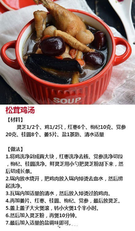 【九种好喝有营养的滋补鸡汤】心灵用心灵鸡汤滋补，身体用鸡汤滋补~ค(TㅅT)我的