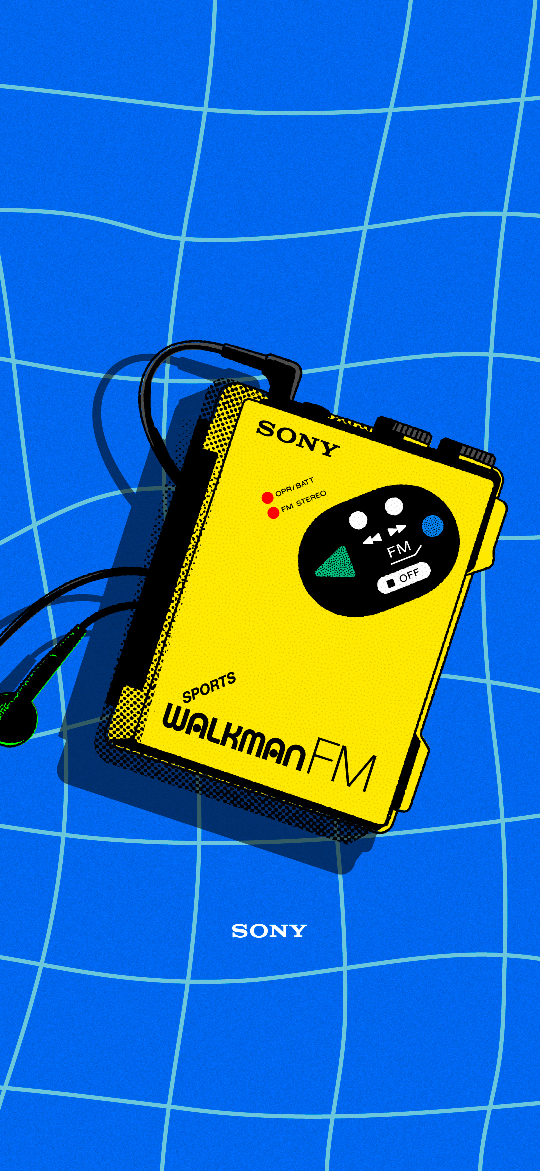 索尼官方推出的 Walkman 壁纸 