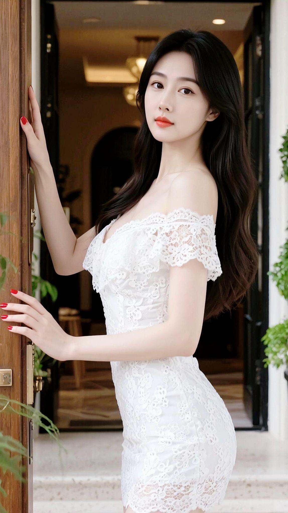 颜值在线 超a小姐姐 颜值担当 女生自拍 抖音ai创作