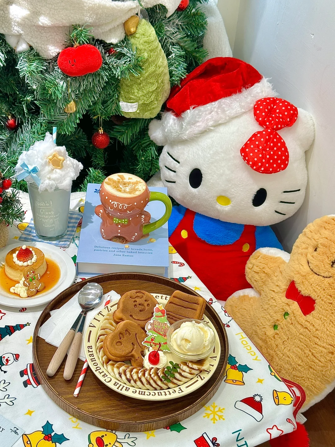 圣诞这家甜品屋的浓度已经高达99.99999%