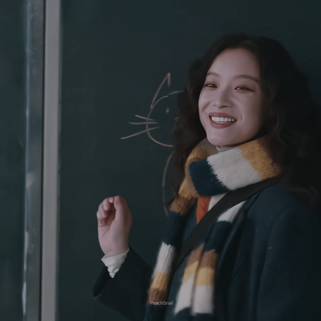 倪妮倪妮任小名的名场面 《任小名一笔猫形一朝成型》   喵～ 