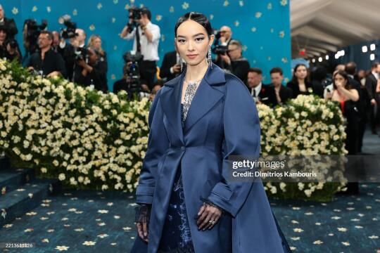 超模孙菲菲亮相Met Gala 2025