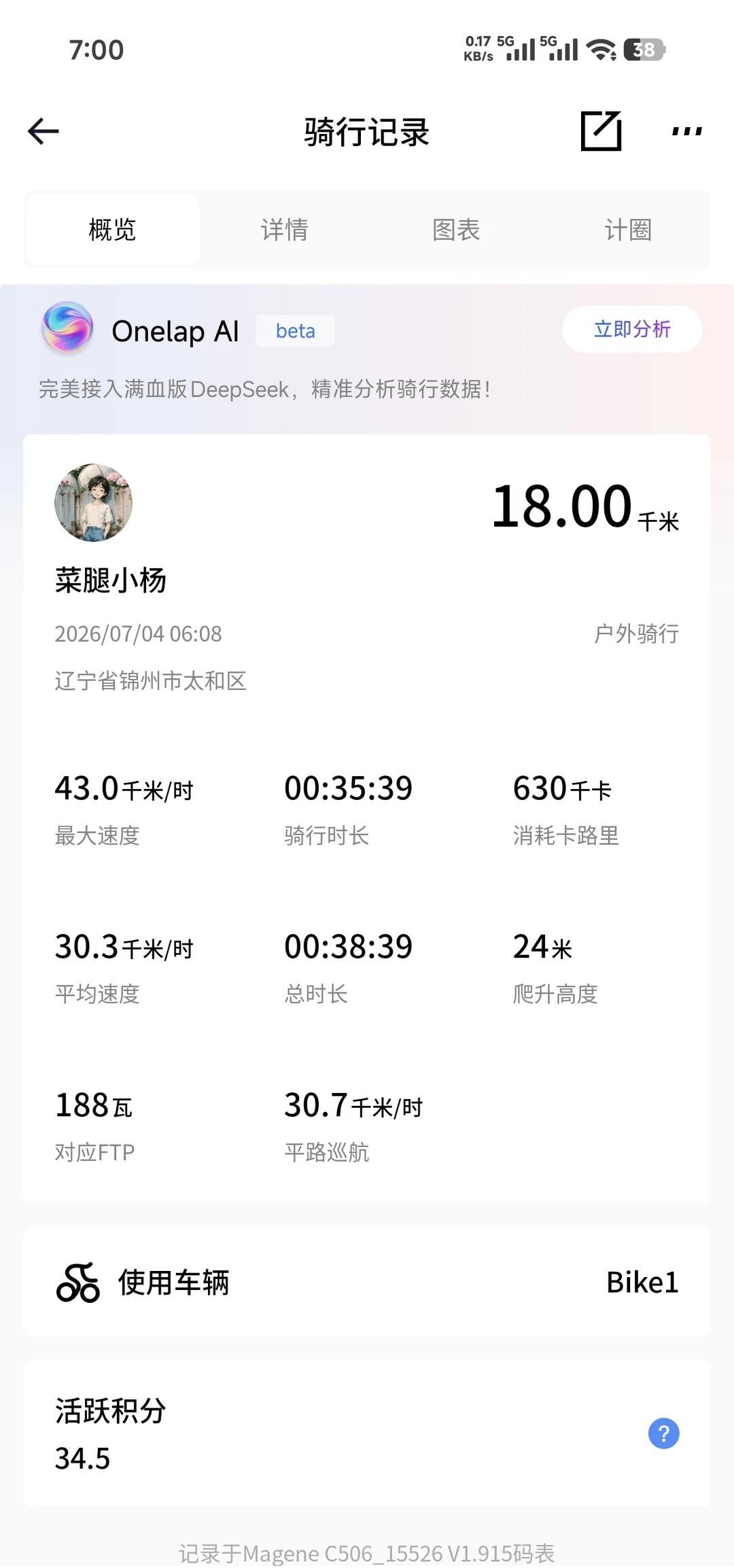 这次不用四舍五入到均速30了😄