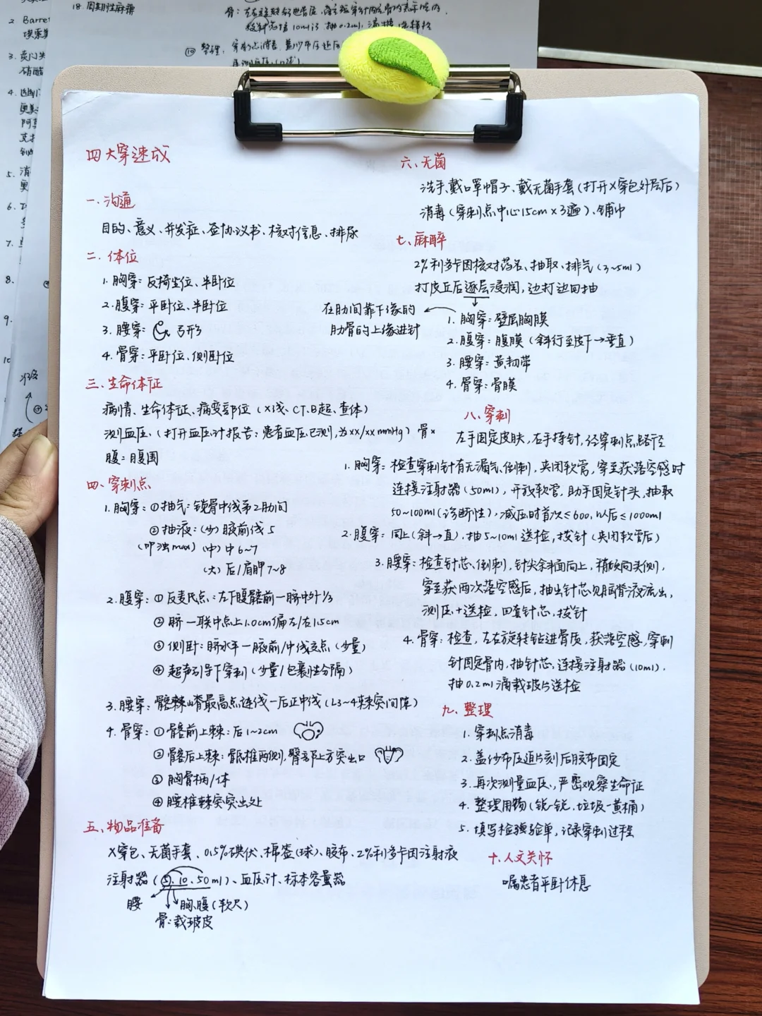 医学生实习｜四大穿刺