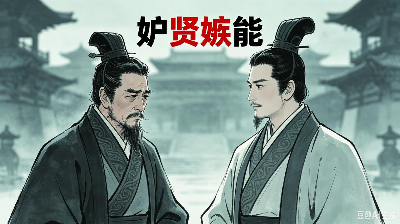 小故事
妒贤嫉能

韩非与李斯，
年少同求学，
荀子为其师，
对俩评价曰：
李斯