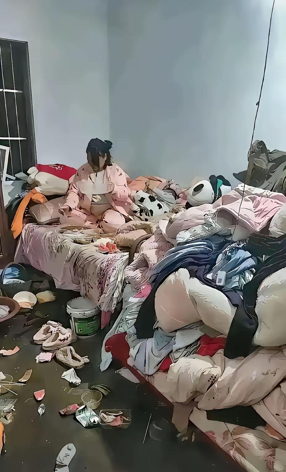 顽强的生命力？
能在如此不堪的环境下生存，也是一种境界，是眼不见为净，还是适者生