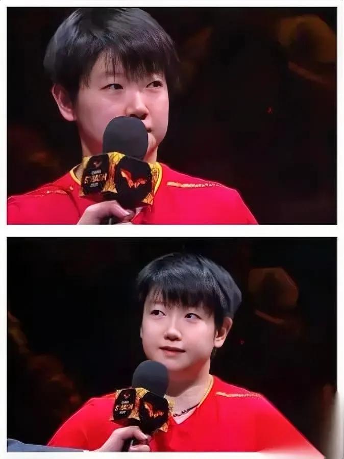 刷到孙颖莎内幕破防了！

原来赛前有隐情？

王励勤早给了