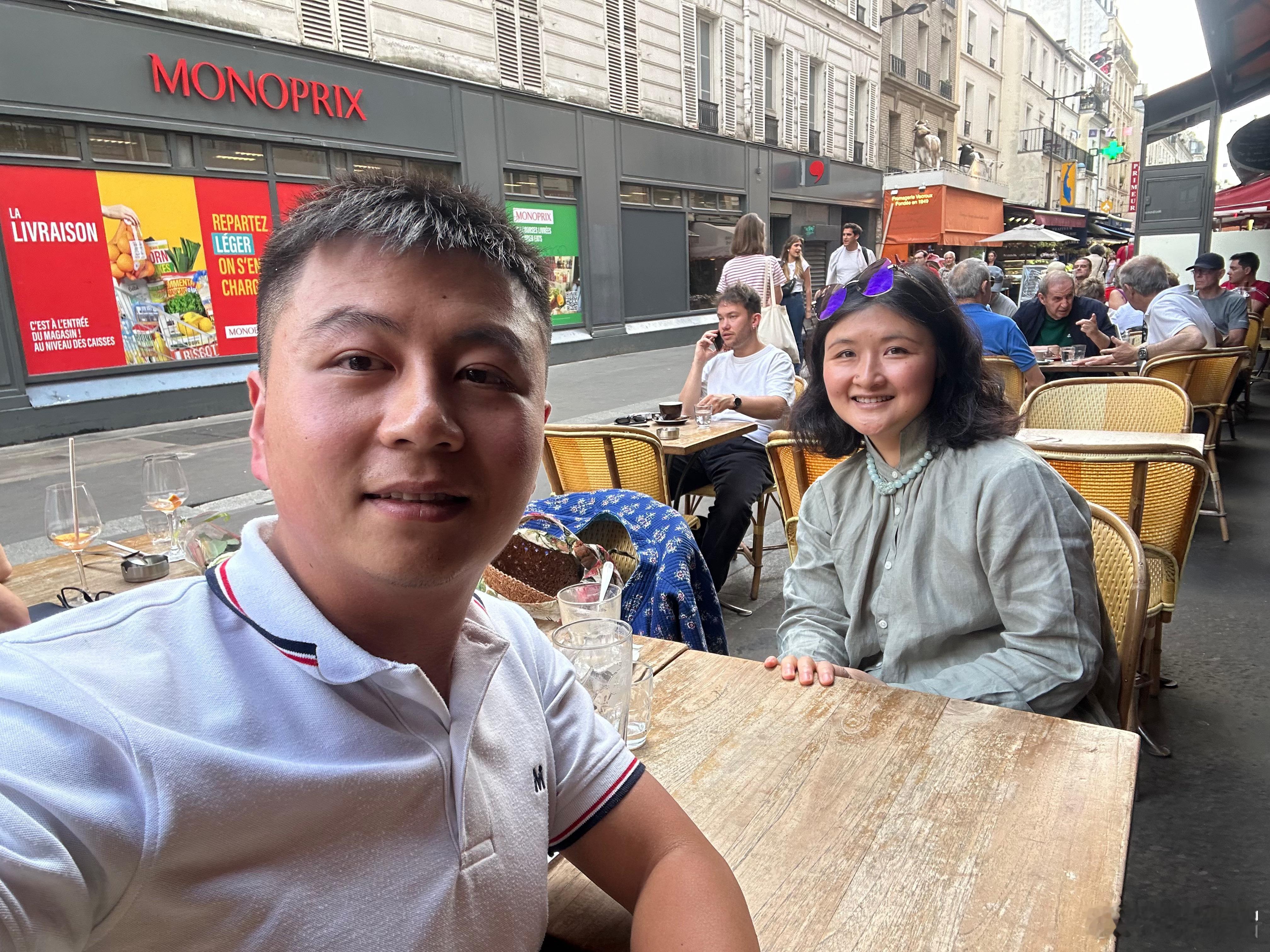 【会面巴黎的华人律师——朱晓阳】周三，我见到了另一个法国华人精英朱律师。朱律师出