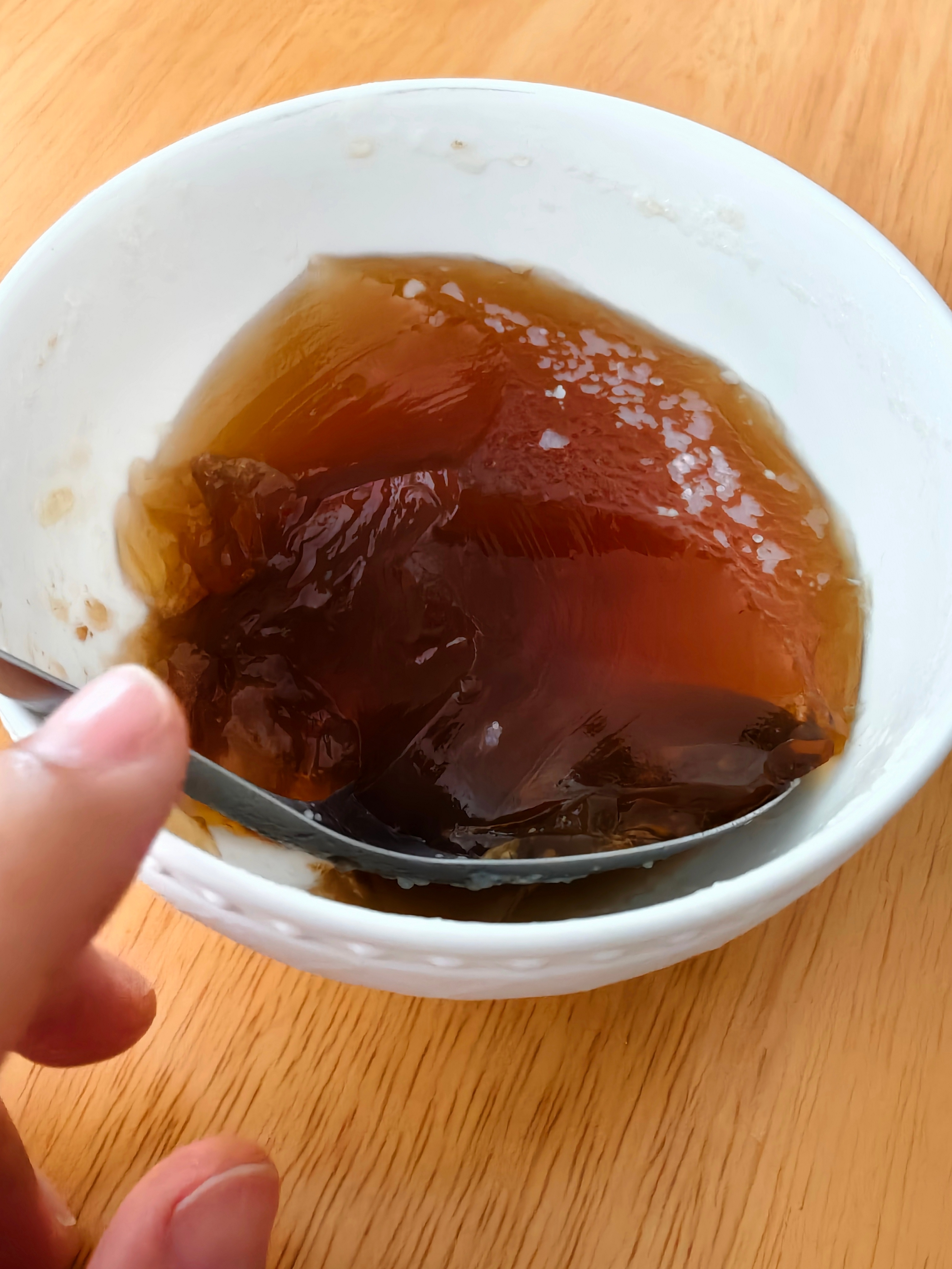 肉汤冻，虽然不健康，但是真好吃啊