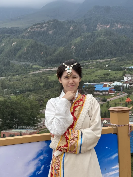 台湾人在大陆-在马蹄寺的藏服体验