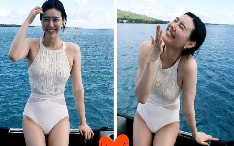 29岁不愁工作！泳坛女神刘湘退役后，活得越来越“放飞”了。

最近她晒出一组海边