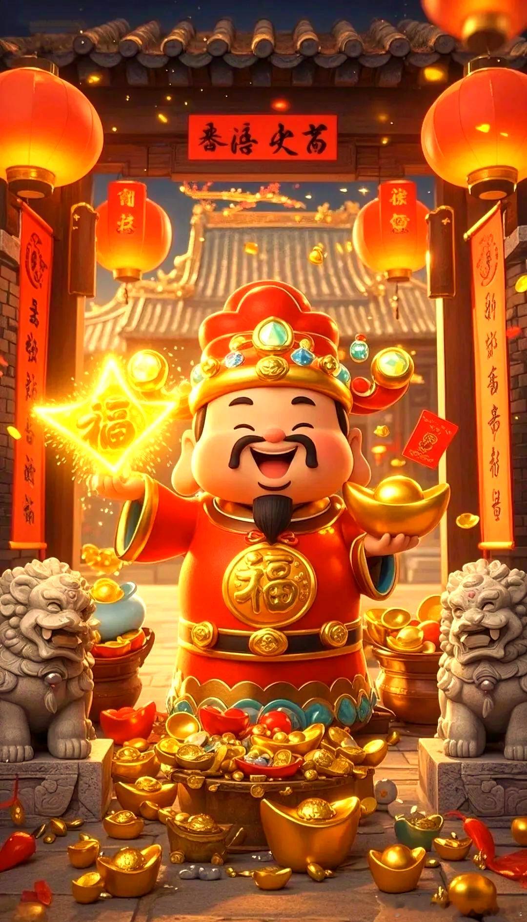 💰钱包鼓不鼓，全看年初五！大年初五补财库 接财神，开财门大年初五的接财神法会，