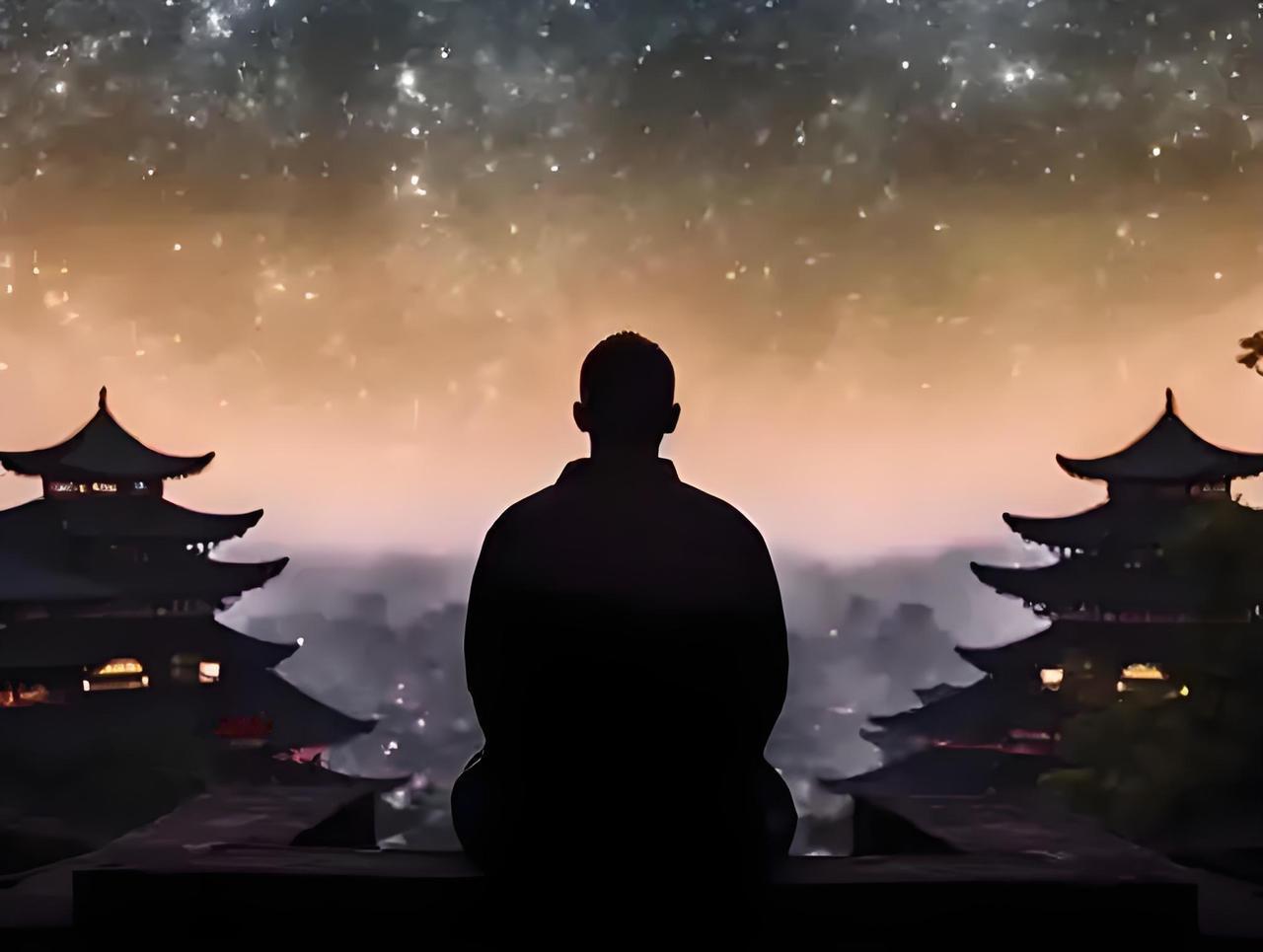 千山迎落日,谁能接住这下半句?
千山迎落日
孤树接沉星