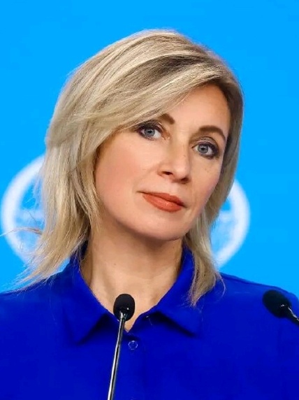 发言人扎哈罗娃确是铿锵玫瑰，她说话总是那么一针见血：#美国制裁#与俄罗斯合作的中