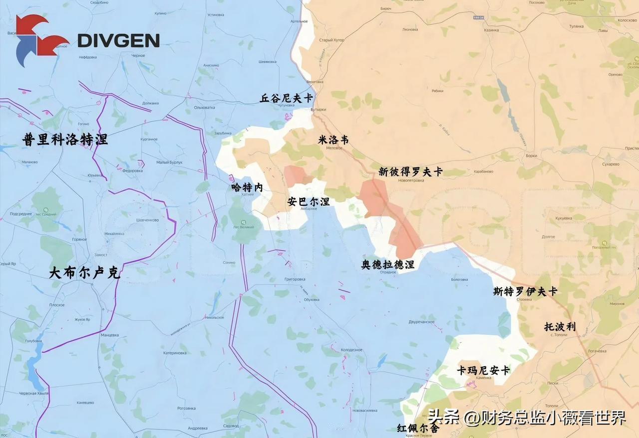 俄军在哈尔科夫换了打法，多次进攻打下来的地盘连在了一起，进攻面越来越宽，给乌军防