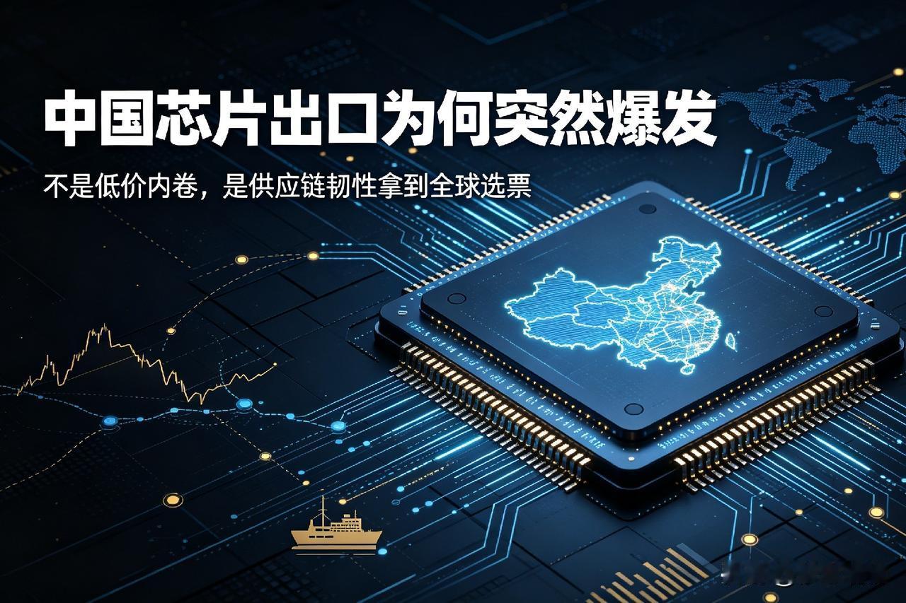 中国芯片出口为何突然爆发？不是低价内卷，而是供应链的韧性拿到了全球选票
    