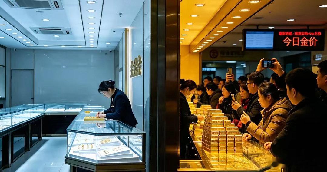 金价暴跌37%！黄金市场现极端分化：金饰遇冷销量腰斩，金条抢购暴增46.4%20