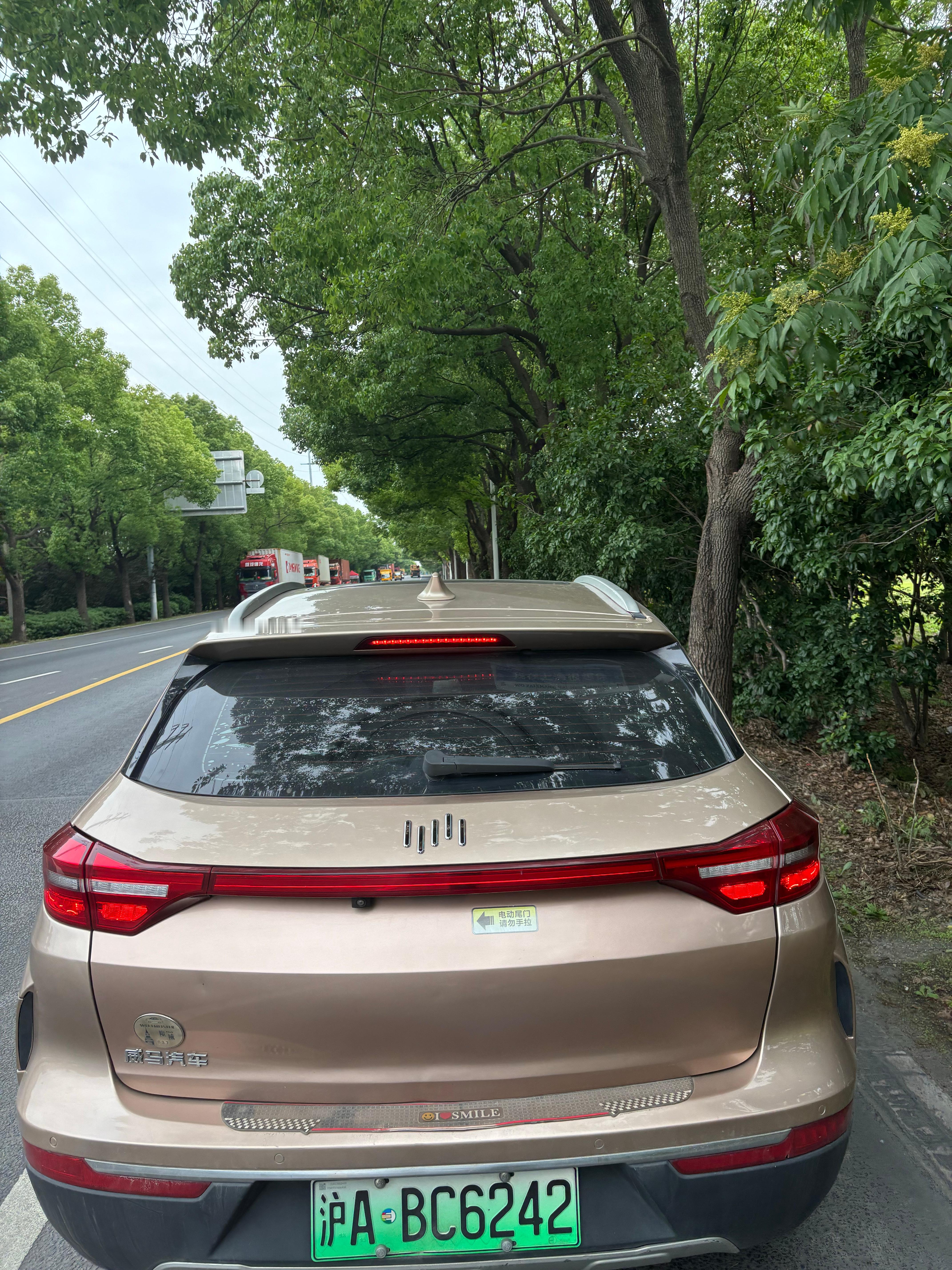 今天去参加个活动，去的时候打到的是一辆威马EX5，回来打到的是爱驰U5，这概率，