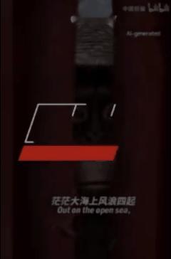 菲律宾破防了！7月10日 《中国日报》发AI视频，一只穿巴隆的猴子被美日大手推着